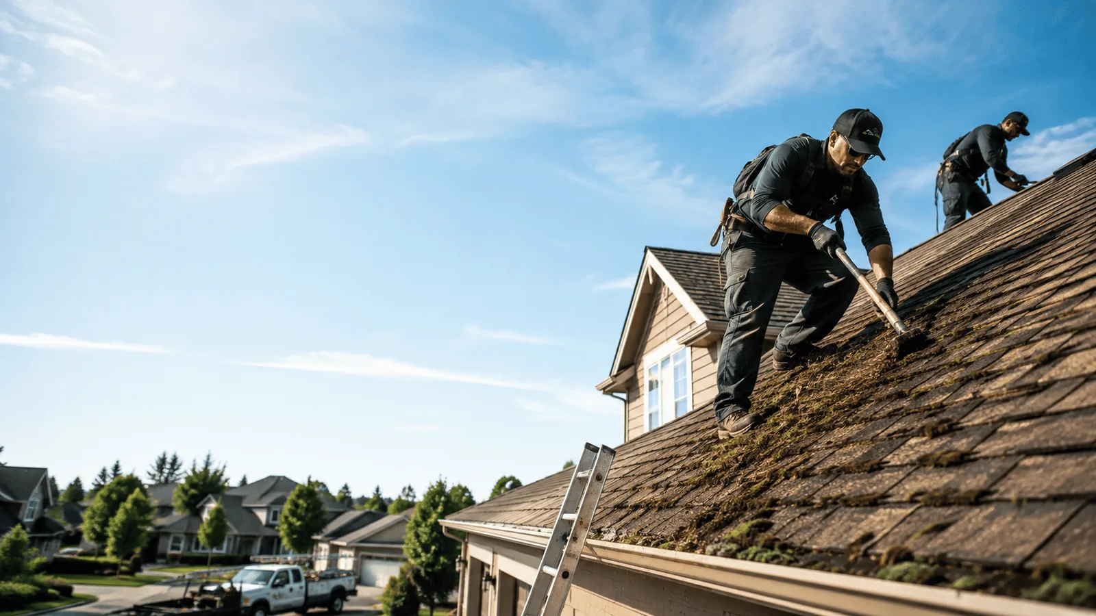 Roof Moss Removal in Sandyville, WV near me